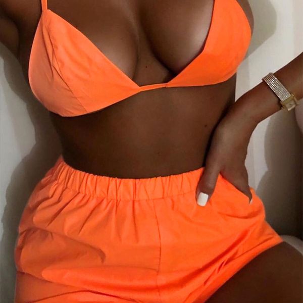 ins multicolor bikini super fire back tie seaside holiday temptation suit swimsuit female, White
ins multicolor bikini super fire back tie seaside holiday temptation suit swimsuit female, White