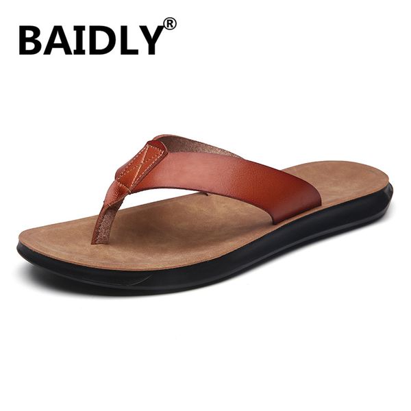 slippers men summer men's flip flops leather luxury slippers beach casual sandals for men fashion shoes summer chanclas, Black
slippers men summer men's flip flops leather luxury slippers beach casual sandals for men fashion shoes summer chanclas, Black