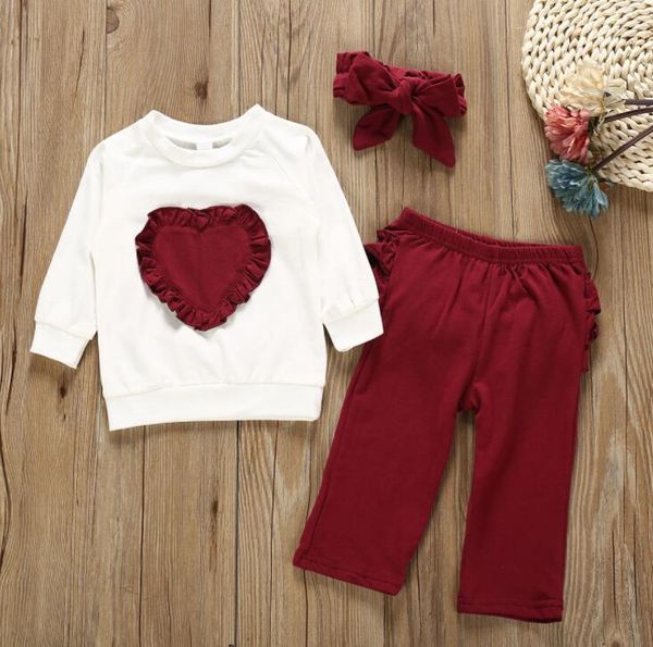 fashion girls suit 2020 children's sports suit hair belt + + pants 3pcs valentine's day latest ing, White
fashion girls suit 2020 children's sports suit hair belt + + pants 3pcs valentine's day latest ing, White