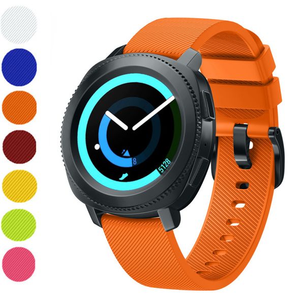 20mm sport silicone watch strap for samsung gear sport samsung s2 class strap silicone watchband for gear smart watch belt, Black;brown
20mm sport silicone watch strap for samsung gear sport samsung s2 class strap silicone watchband for gear smart watch belt, Black;brown