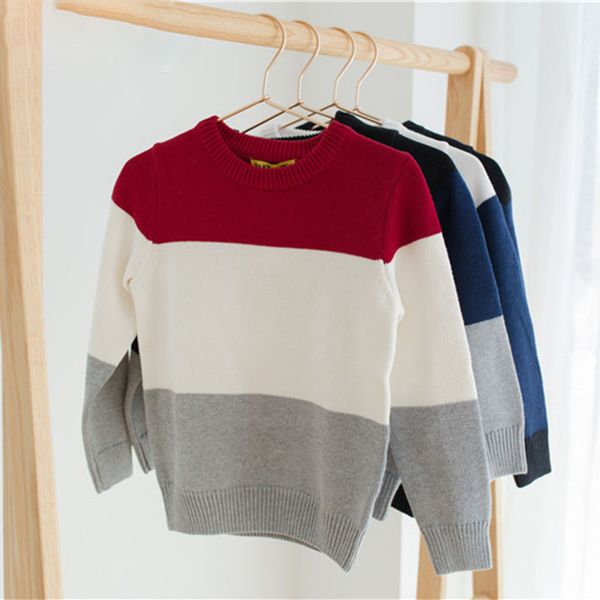 Autumn Baby Boys Sweater Toddler Boys Long-sleeve Jumper Knitwear Patchwork Pullover For Boys High Quality Children's Clothing
Autumn Baby Boys Sweater Toddler Boys Long-sleeve Jumper Knitwear Patchwork Pullover For Boys High Quality Children's Clothing