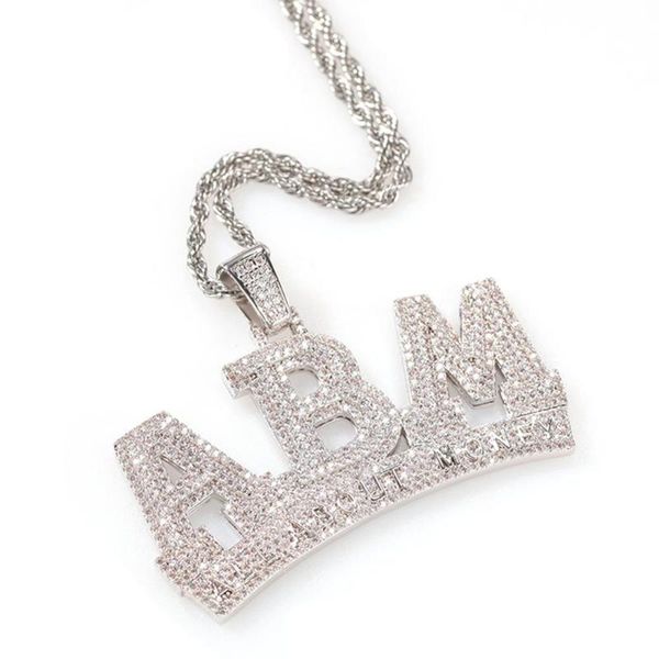 bling bling письмо abm ожерелье золото серебро цвет cubic циркон мужские женские hip hop ювелирные изделия для подарков, Silver
bling bling письмо abm ожерелье золото серебро цвет cubic циркон мужские женские hip hop ювелирные изделия для подарков, Silver