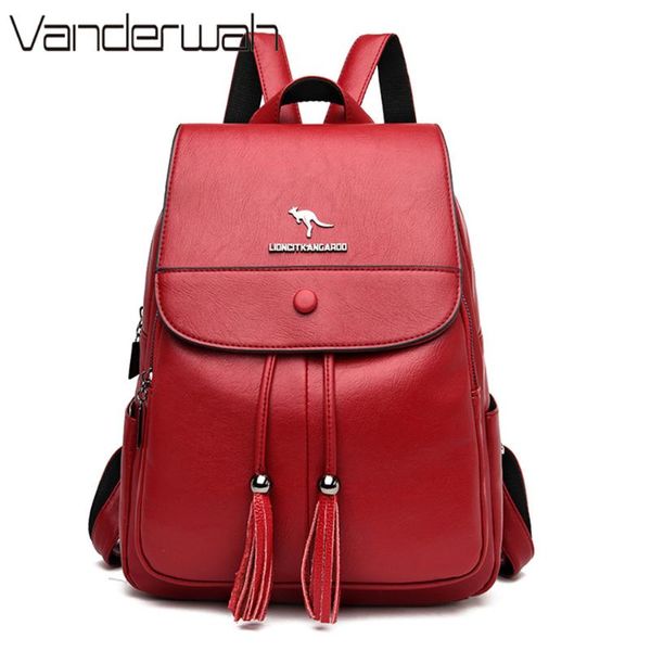 fashion backpack pu leather lady tassel backpack mochila feminina youth school bags backpacks for girls sac a dos
fashion backpack pu leather lady tassel backpack mochila feminina youth school bags backpacks for girls sac a dos
