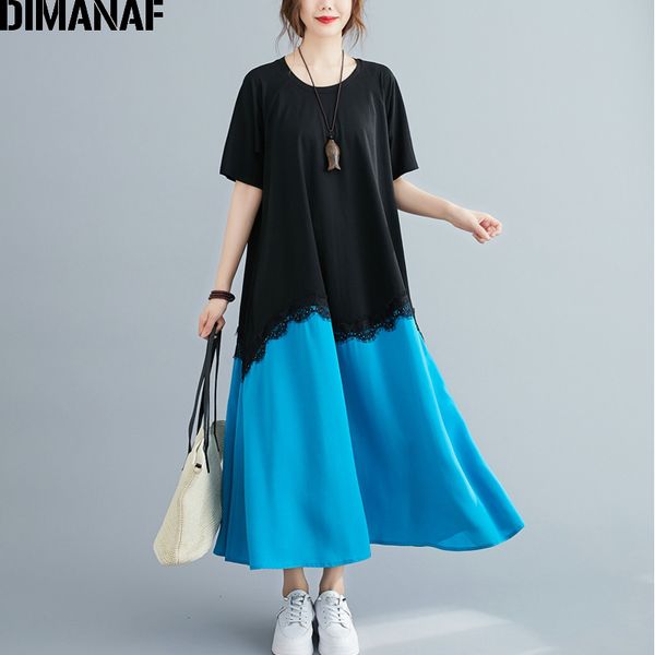 casual dresses dimanaf summer plus size women maxi dress a-line lace floral spliced female vestidos elegant lady loose clothing 4xl, Black;gray
casual dresses dimanaf summer plus size women maxi dress a-line lace floral spliced female vestidos elegant lady loose clothing 4xl, Black;gray