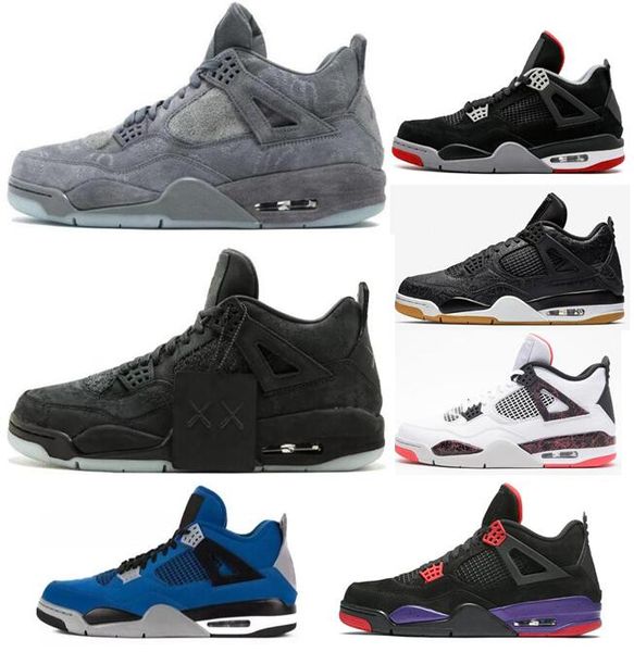 Good Quality 4 4s KAWS Grey Glow Black Raptors Black Purple Eminem Encore Blue Suede Basketball Shoes Men 4 Sneakers With Box
Good Quality 4 4s KAWS Grey Glow Black Raptors Black Purple Eminem Encore Blue Suede Basketball Shoes Men 4 Sneakers With Box