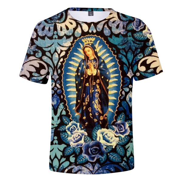 notre-dame de paris t shirt for men our lady of guadalupe 3d pattern designer summer men's t-shirt notre dame short-sleeved clothing, White;black
notre-dame de paris t shirt for men our lady of guadalupe 3d pattern designer summer men's t-shirt notre dame short-sleeved clothing, White;black