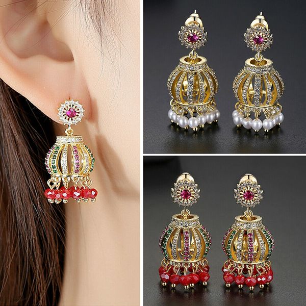 dangle vintage ethnic women earrings stud jewelry zircon bells drop earrings evening party wedding bridal fashion lady jewelry, Silver
dangle vintage ethnic women earrings stud jewelry zircon bells drop earrings evening party wedding bridal fashion lady jewelry, Silver