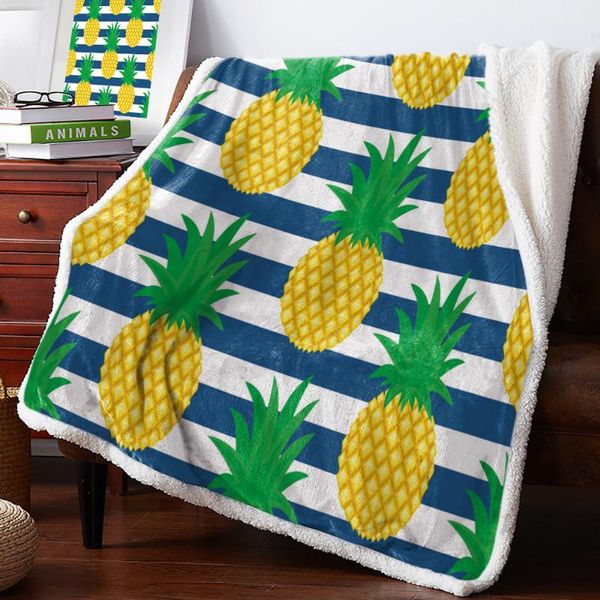 yellow pineapple fruit stripes warm soft blanket office sofa plush blanket bedspreads quilt drop ship
yellow pineapple fruit stripes warm soft blanket office sofa plush blanket bedspreads quilt drop ship
