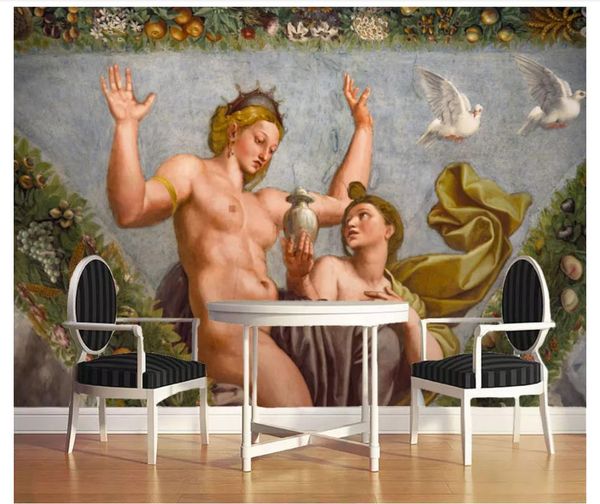papel de parede custom 3d p murals wall paper european classical retro court beauty figure oil painting background wall painting
papel de parede custom 3d p murals wall paper european classical retro court beauty figure oil painting background wall painting