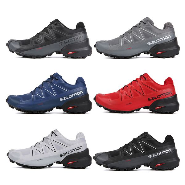 Salomon Speed Cross 5 CS Men Running Shoes Black Red Blue Speed Cross V Waterproof Mens Wholesale Athletic Hiking Sports Sneakers 40-46
Salomon Speed Cross 5 CS Men Running Shoes Black Red Blue Speed Cross V Waterproof Mens Wholesale Athletic Hiking Sports Sneakers 40-46
