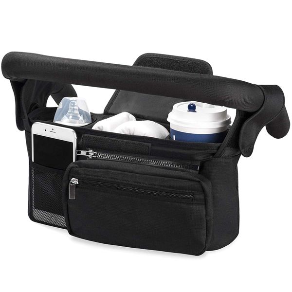 stroller organizer pram bag organiser multifunctional baby pram buggy storage bag with detachable pocket, mobile phone pocket, 2 storage bot
stroller organizer pram bag organiser multifunctional baby pram buggy storage bag with detachable pocket, mobile phone pocket, 2 storage bot