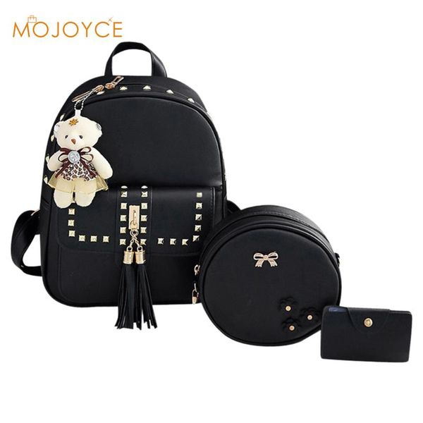 tassel women backpack 3pcs/set pu leather backpack for girl sac a dos femme mochilas mujer female school shoulder bag new design
tassel women backpack 3pcs/set pu leather backpack for girl sac a dos femme mochilas mujer female school shoulder bag new design