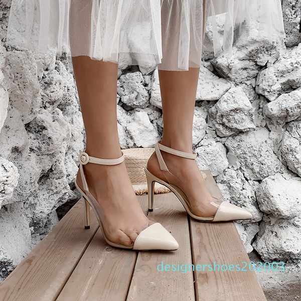 pvc transparent pumps women pointed toe designer ladies summer sandals women stiletto high heel buckle strap thin heels d3, Black
pvc transparent pumps women pointed toe designer ladies summer sandals women stiletto high heel buckle strap thin heels d3, Black