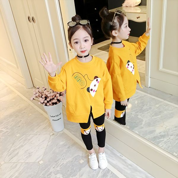 girls clothes long sleeved t-shirt pants cartoon printing kids sports suits 4 5 6 7 8 9 10 11 years children girls clothing sets, White
girls clothes long sleeved t-shirt pants cartoon printing kids sports suits 4 5 6 7 8 9 10 11 years children girls clothing sets, White