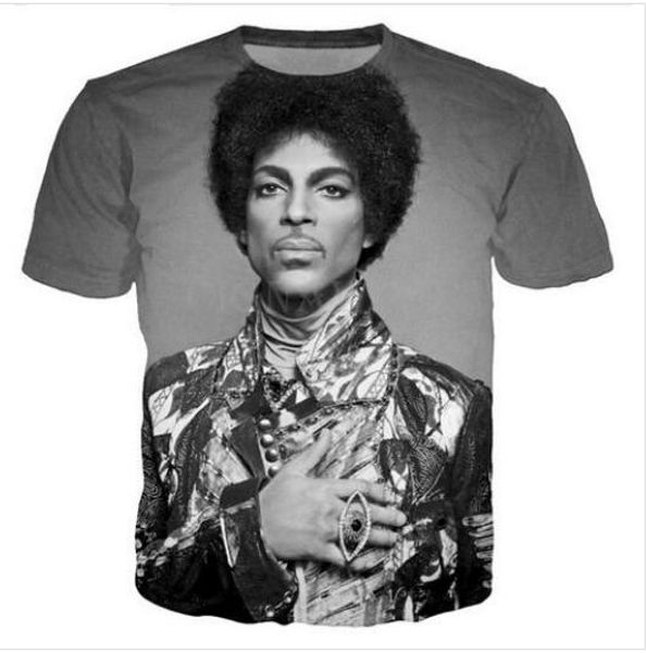 new arrive hip hop summer style singer prince roger nelson funny 3d print men women fashion t shirt xs09, White;black
new arrive hip hop summer style singer prince roger nelson funny 3d print men women fashion t shirt xs09, White;black