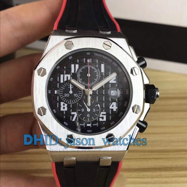new luxury watch os chronograph quartz movement mens designer watches 42mm 316l stainless steel case black rubber band montre de luxe, Slivery;brown
new luxury watch os chronograph quartz movement mens designer watches 42mm 316l stainless steel case black rubber band montre de luxe, Slivery;brown