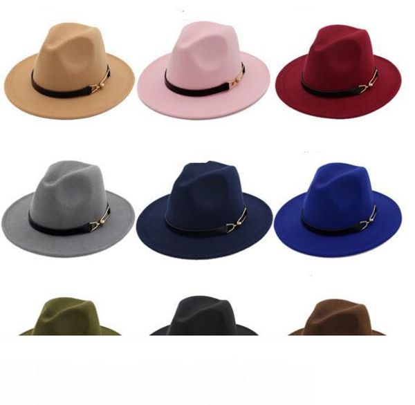 new fashion hats for men & women elegant fashion solid felt fedora hat band wide flat brim jazz hats stylish trilby panama caps dhl, Blue;gray
new fashion hats for men & women elegant fashion solid felt fedora hat band wide flat brim jazz hats stylish trilby panama caps dhl, Blue;gray
