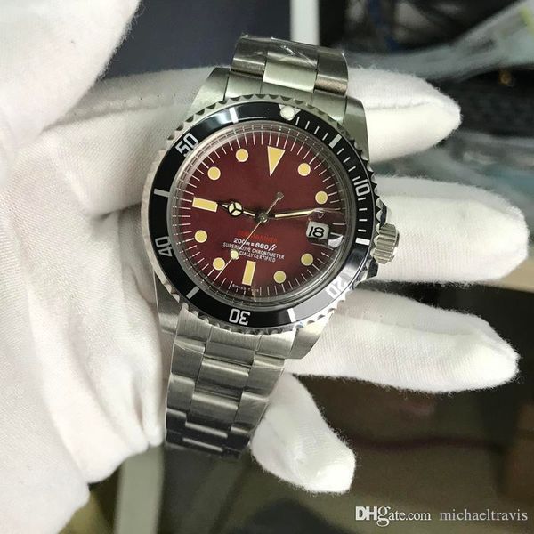 mens watch vintage classic version automatic mechanical movement stainless steel men watches male wristwatch, Slivery;brown
mens watch vintage classic version automatic mechanical movement stainless steel men watches male wristwatch, Slivery;brown