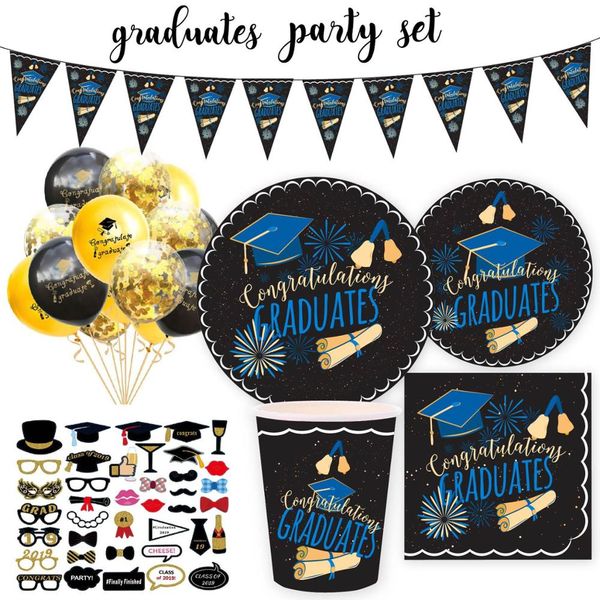 graduation season party supplies set congrats balloon banner paper flower paper cup cup set
graduation season party supplies set congrats balloon banner paper flower paper cup cup set