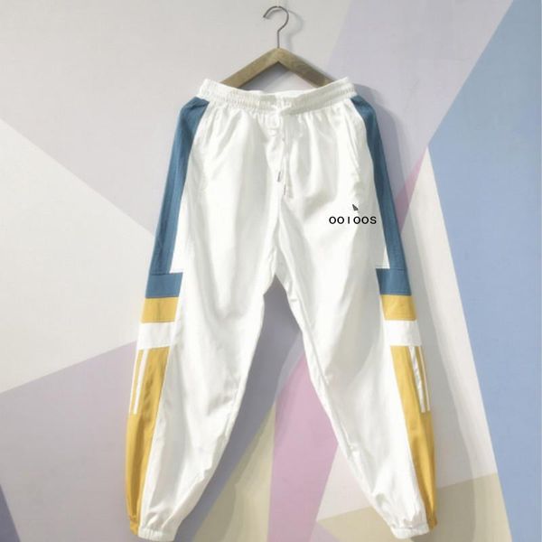 19fw men sweatpant logo fashion designer mens pant with leaf 3 stripes luxury panelled pattern loose drawstring casual sport trouser, Black
19fw men sweatpant logo fashion designer mens pant with leaf 3 stripes luxury panelled pattern loose drawstring casual sport trouser, Black