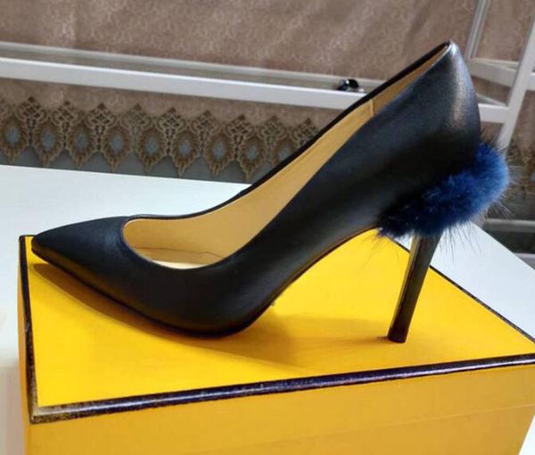 new arrival fd womens high heel 9.5cm pumps pointed toes party wedding mink hair 100% real leather slip on dress roma shoes, Black
new arrival fd womens high heel 9.5cm pumps pointed toes party wedding mink hair 100% real leather slip on dress roma shoes, Black