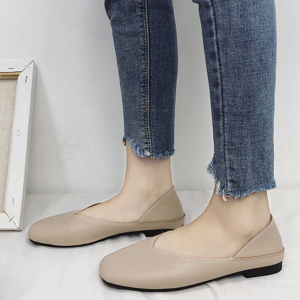 autumn handmade flat shoes women soft leather loafers ladies slip-on two uses zapatos mujer shallow casual ballet flats, Red;white
autumn handmade flat shoes women soft leather loafers ladies slip-on two uses zapatos mujer shallow casual ballet flats, Red;white
