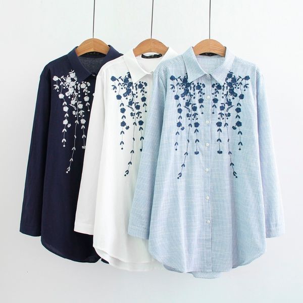 plus size cato bread job loose women's shirts 2019 new spring casual ladies soft long sleeves navy white blouse female overview
plus size cato bread job loose women's shirts 2019 new spring casual ladies soft long sleeves navy white blouse female overview