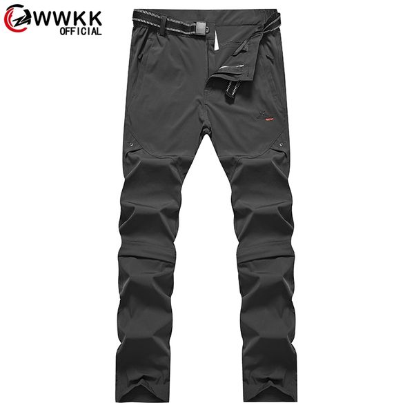 men quick dry outdoor pants removable hiking&camping pants male summer breathable fishing climbing trousers for trekking shorts, Black
men quick dry outdoor pants removable hiking&camping pants male summer breathable fishing climbing trousers for trekking shorts, Black