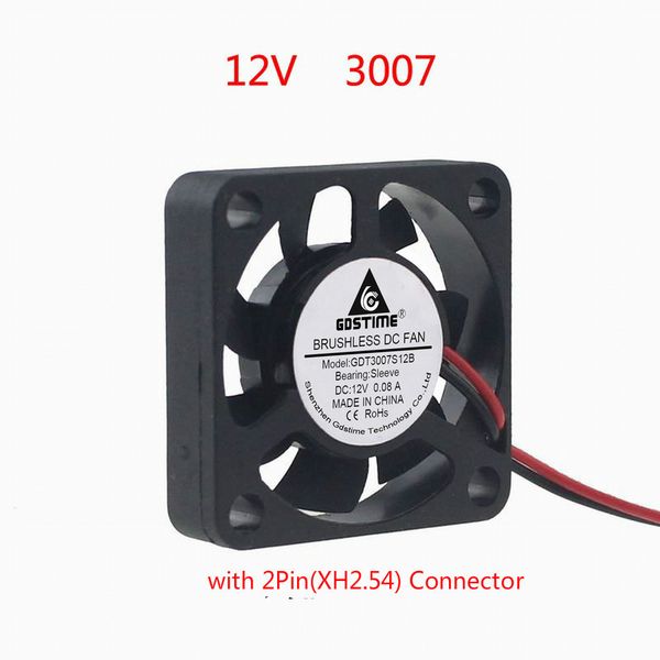 dc12v 0.08a 3007 3cm 30x30x7mm 10000rpm 2pin xh2.54 разъем mini вентилятор охлаждения
dc12v 0.08a 3007 3cm 30x30x7mm 10000rpm 2pin xh2.54 разъем mini вентилятор охлаждения