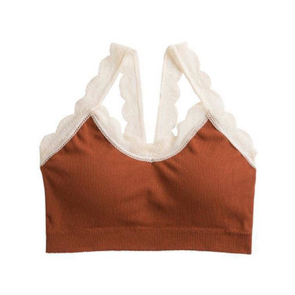 2019 lace threaded underwear ladies gathering comfortable beauty wrapped chest sports underwear yoga tube top, White;black
2019 lace threaded underwear ladies gathering comfortable beauty wrapped chest sports underwear yoga tube top, White;black