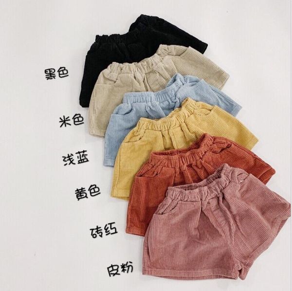 2019 new wholesale girls corduroy shorts autumn fashion girls shorts 2-7t hw311, Black
2019 new wholesale girls corduroy shorts autumn fashion girls shorts 2-7t hw311, Black