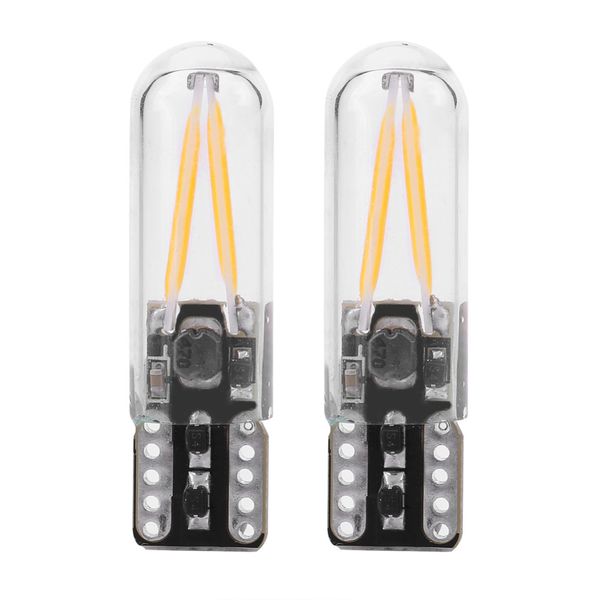 1 pair 8-28v w5w t10 glass cob filament led car reading drl turn signal led bulb ice yellow light adopted high grade chips
1 pair 8-28v w5w t10 glass cob filament led car reading drl turn signal led bulb ice yellow light adopted high grade chips
