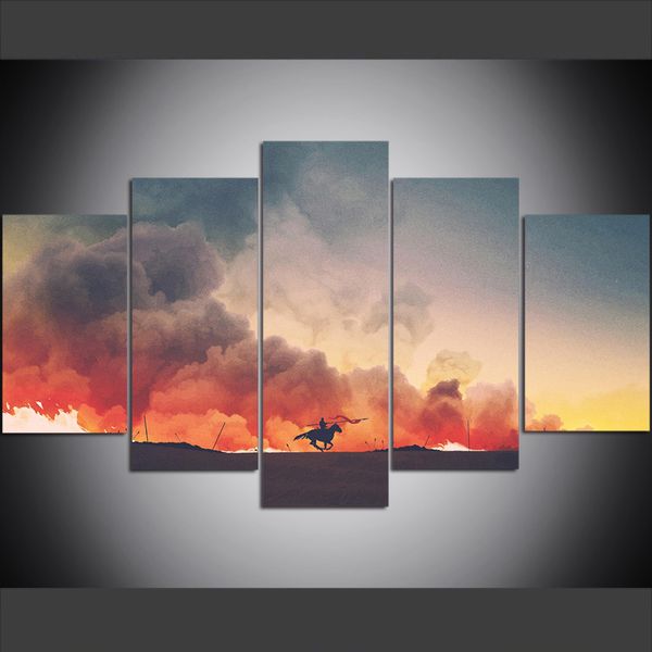 5 piece large size canvas wall art pictures creative game of thrones season 7 poster art print oil painting for living room
5 piece large size canvas wall art pictures creative game of thrones season 7 poster art print oil painting for living room