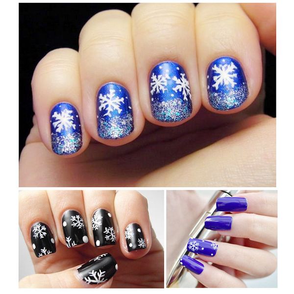 4*120cm white snowflakes nail foil transfer wraps set xmas flower 3d designs christmas nail art decorations sticker accessory ch750, Black
4*120cm white snowflakes nail foil transfer wraps set xmas flower 3d designs christmas nail art decorations sticker accessory ch750, Black