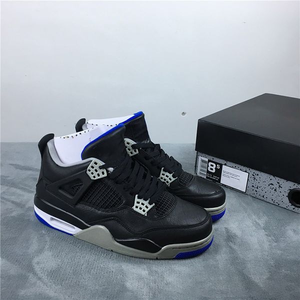 classic 2019 new 4 motorsport away men basketball shoes black game royal-matte silver mens outdoor sneakers size us 8-12, White;red
classic 2019 new 4 motorsport away men basketball shoes black game royal-matte silver mens outdoor sneakers size us 8-12, White;red