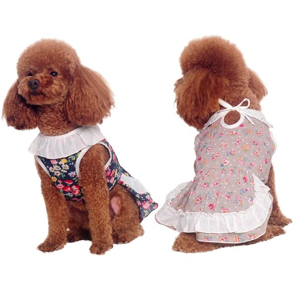 pet dog summer sweet vest floral skirt pet clothes princess dress clothing accessories for puppy decoration
pet dog summer sweet vest floral skirt pet clothes princess dress clothing accessories for puppy decoration