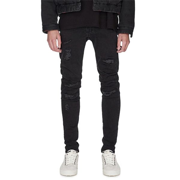 hole ripped spring mens jeans black blue slim fashion male pencil pants distrressed skinny casual boys trousers
hole ripped spring mens jeans black blue slim fashion male pencil pants distrressed skinny casual boys trousers