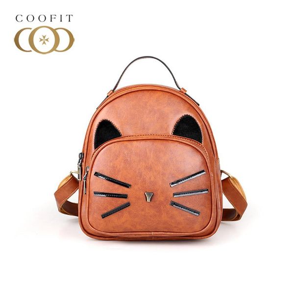 coofit casual girls' mini backpack cute cartoon cat printing backpack pu leather school travel for zaino donna
coofit casual girls' mini backpack cute cartoon cat printing backpack pu leather school travel for zaino donna
