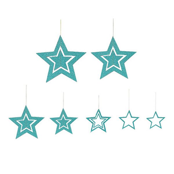 7pcs christmas five-pointed pendant christmas party hanging decor wedding party decoration for home
7pcs christmas five-pointed pendant christmas party hanging decor wedding party decoration for home