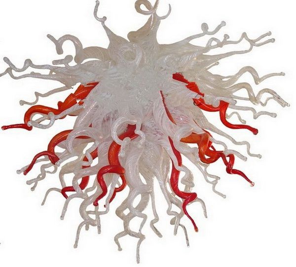 red and white murano glass pendant light ac 110v 120v led light source new bedroom art glass chandelier
red and white murano glass pendant light ac 110v 120v led light source new bedroom art glass chandelier