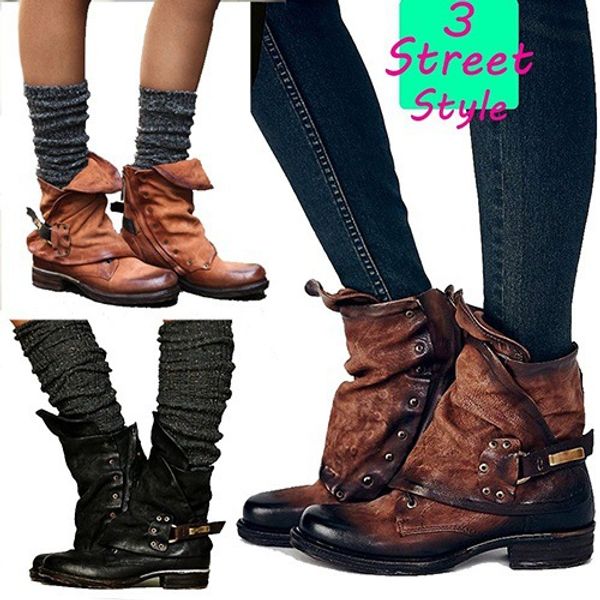 fashion winter woman walking shoes vintage combat punk ankle shoes women pu leather short horse riding boots zapatos de mujer, Black
fashion winter woman walking shoes vintage combat punk ankle shoes women pu leather short horse riding boots zapatos de mujer, Black