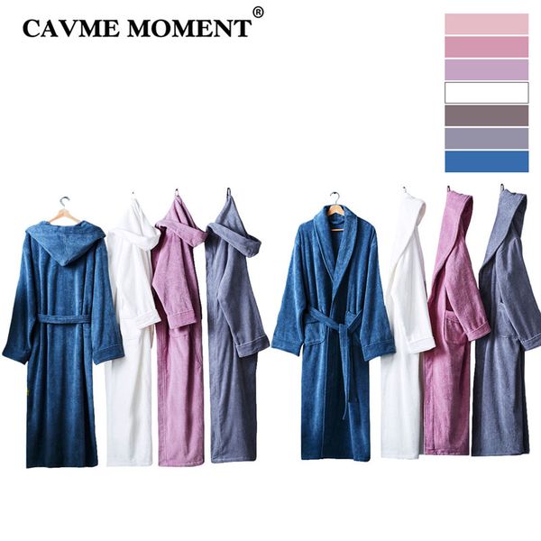 cavme 2019 l bathrobe cotton terry kimono for women men's long robe plus size sleepwear collar hoodies nightgown solid robes, Black;red
cavme 2019 l bathrobe cotton terry kimono for women men's long robe plus size sleepwear collar hoodies nightgown solid robes, Black;red