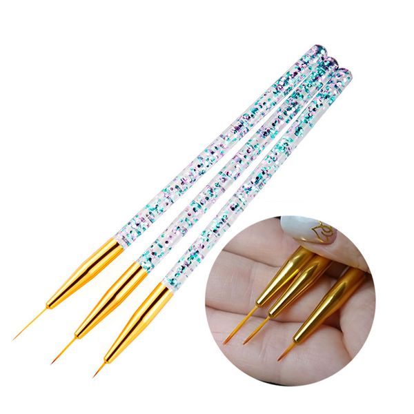 3pc/lot nail art crystal brush painting flower petals lines series professional manicure nail art tools for uv gel, Yellow
3pc/lot nail art crystal brush painting flower petals lines series professional manicure nail art tools for uv gel, Yellow
