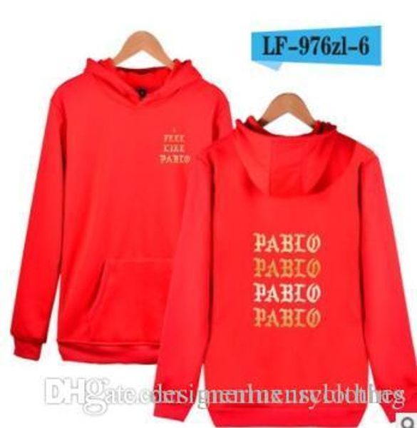 i feel like pablo street designer hoodies mens women clothing hooded casual autumn fall sweatshirts, Black
i feel like pablo street designer hoodies mens women clothing hooded casual autumn fall sweatshirts, Black