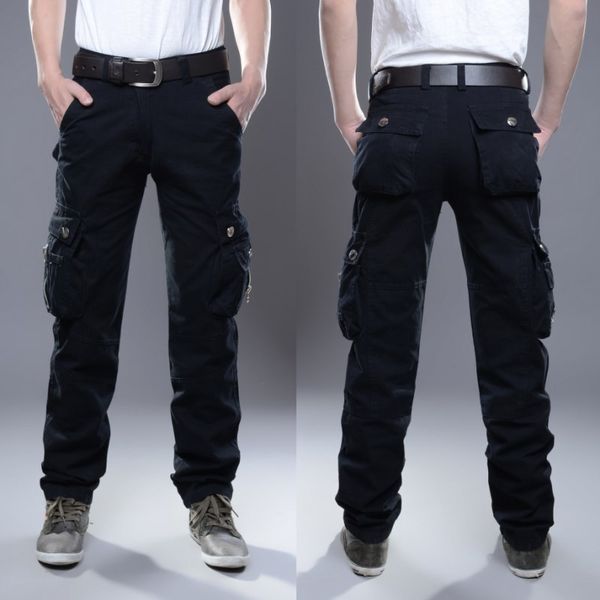 newly fashion men summer cotton wear resistant cargo work pants with multi pouches smn88, Black;blue
newly fashion men summer cotton wear resistant cargo work pants with multi pouches smn88, Black;blue