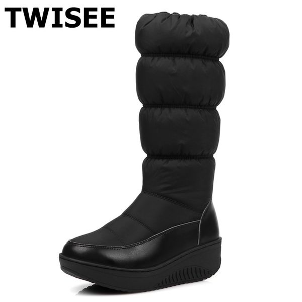 women kenn high boots new style zapatos mujer warm round toe woman party shoes comfort fashion height increasing, Black
women kenn high boots new style zapatos mujer warm round toe woman party shoes comfort fashion height increasing, Black
