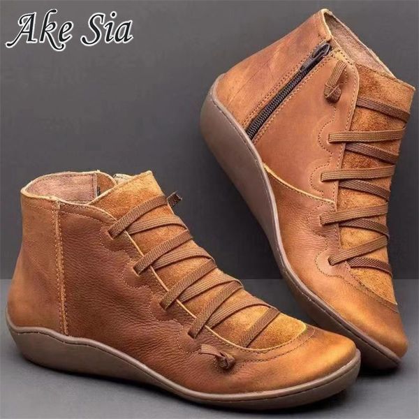 women's pu leather ankle boots women autumn winter cross strappy vintage women punk boots flat ladies shoes woman botas mujer, Black
women's pu leather ankle boots women autumn winter cross strappy vintage women punk boots flat ladies shoes woman botas mujer, Black