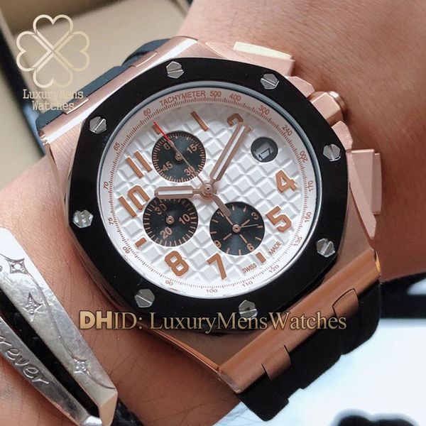 montres de luxe pour hommes watches satch chronograph function black rubber strap quartz movement rose gold dial 316l steel luxury watch, Slivery;brown
montres de luxe pour hommes watches satch chronograph function black rubber strap quartz movement rose gold dial 316l steel luxury watch, Slivery;brown