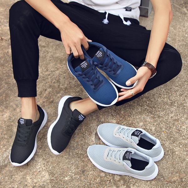 men's sports shoes spring and autumn new light athletic sneakers running shoes wild comfortable breathable mesh flying men
men's sports shoes spring and autumn new light athletic sneakers running shoes wild comfortable breathable mesh flying men