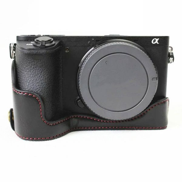 pu leather camera bag case обложка для sony a6500 a5000 a5100 защита прочный портативный половина case bottom case
pu leather camera bag case обложка для sony a6500 a5000 a5100 защита прочный портативный половина case bottom case